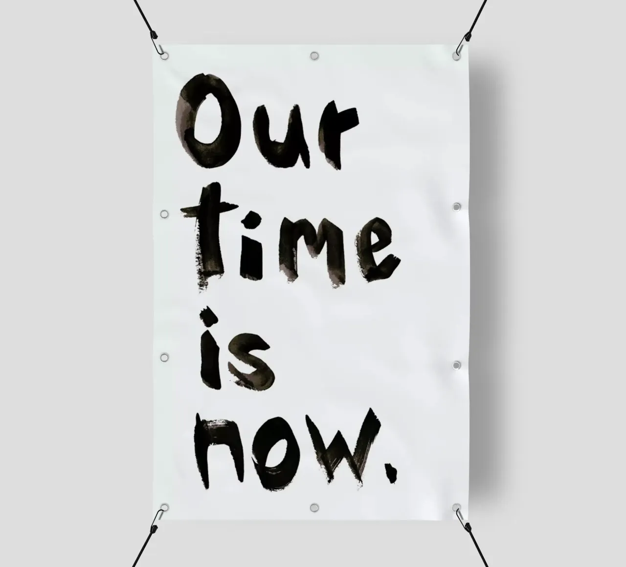 Our Time Is Now telo in pvc da Farina Kuklinski