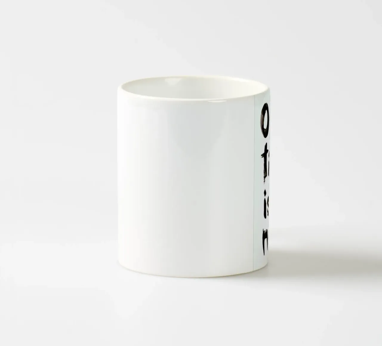 Our Time Is Now tazza in ceramica da Farina Kuklinski
