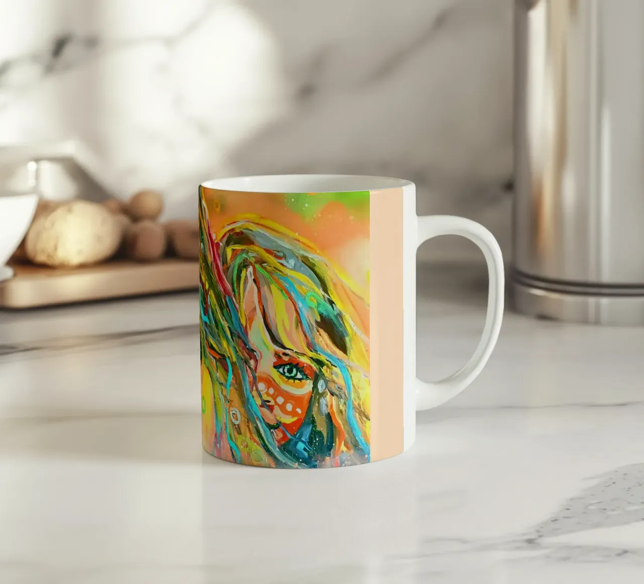 Amici per sempre tazza in ceramica da Happy 😃 Art 🎨 by Christine Schnoell