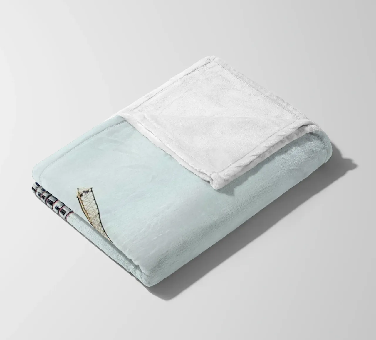 Berlin Serie 3 fleece blanket by Marc Schulthess