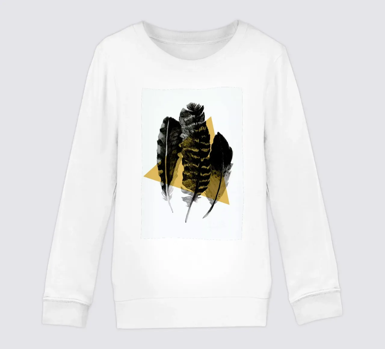Feathers felpa bambino da Morgan Kendall