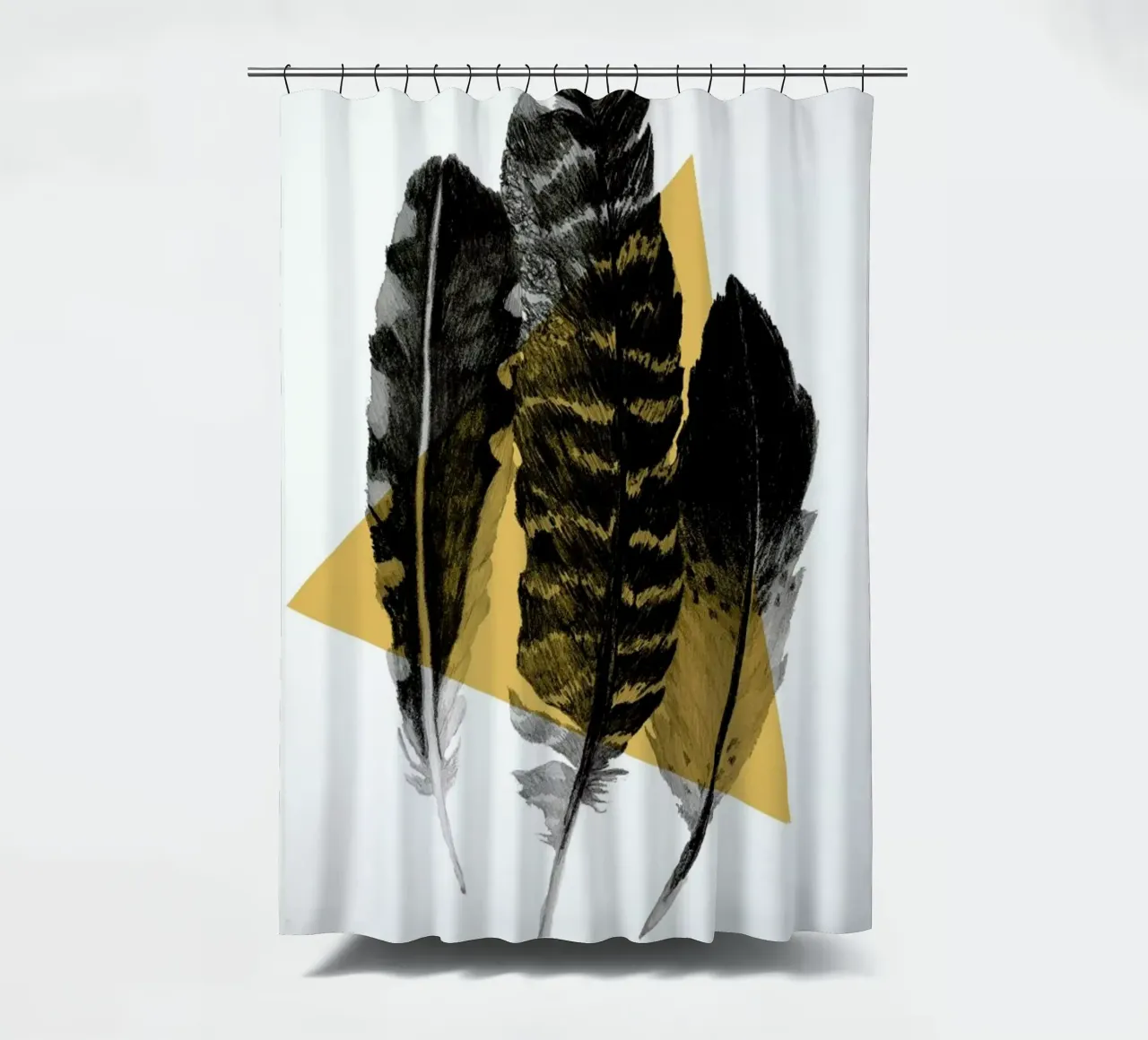 Feathers tenda da doccia da Morgan Kendall
