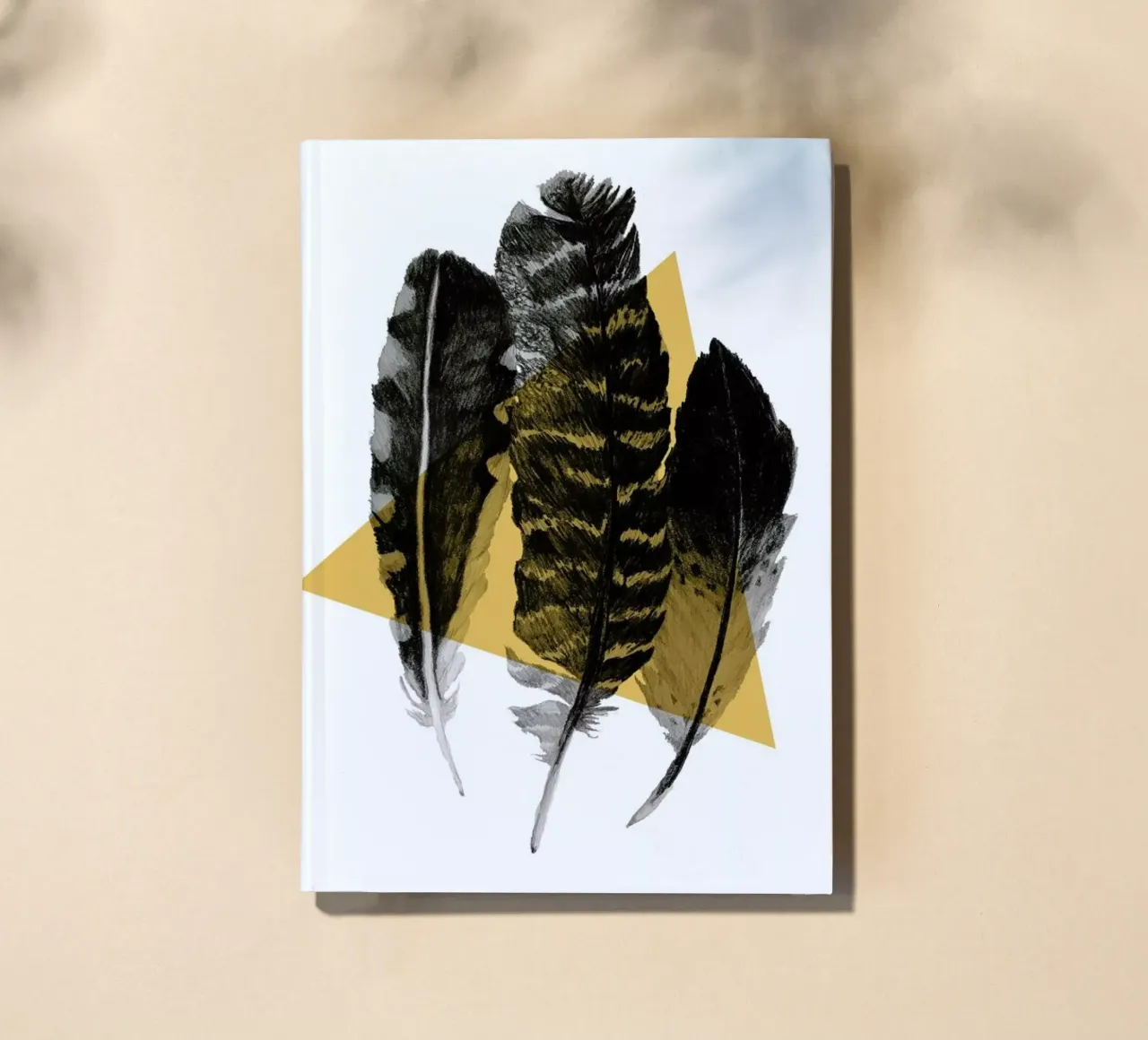 Feathers notebook by Morgan Kendall