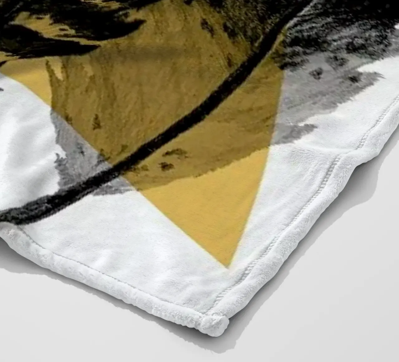 Feathers Fleecedecke von Morgan Kendall