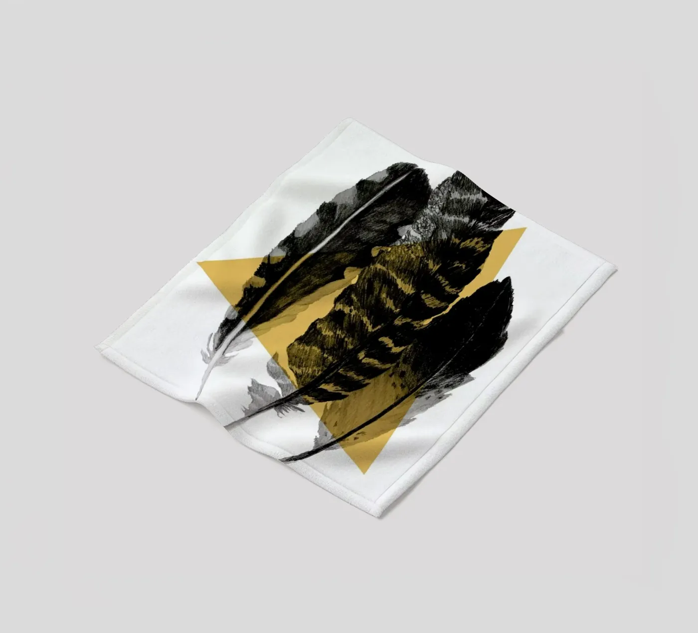 Feathers fleecedeken van Morgan Kendall