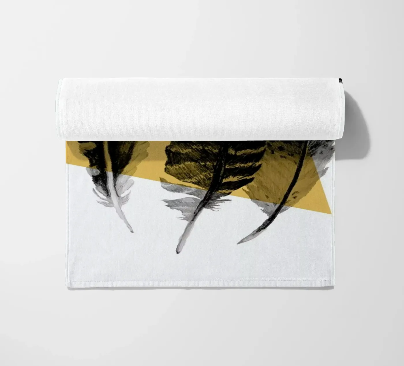 Feathers strandhanddoek van Morgan Kendall