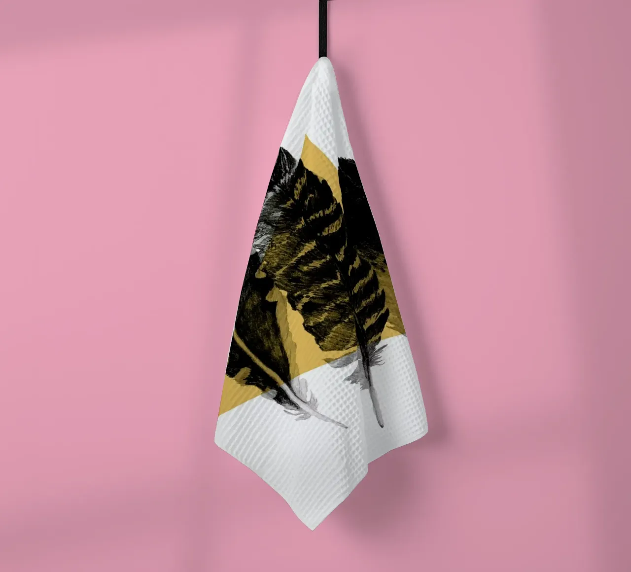 Feathers canovaccio da cucina da Morgan Kendall