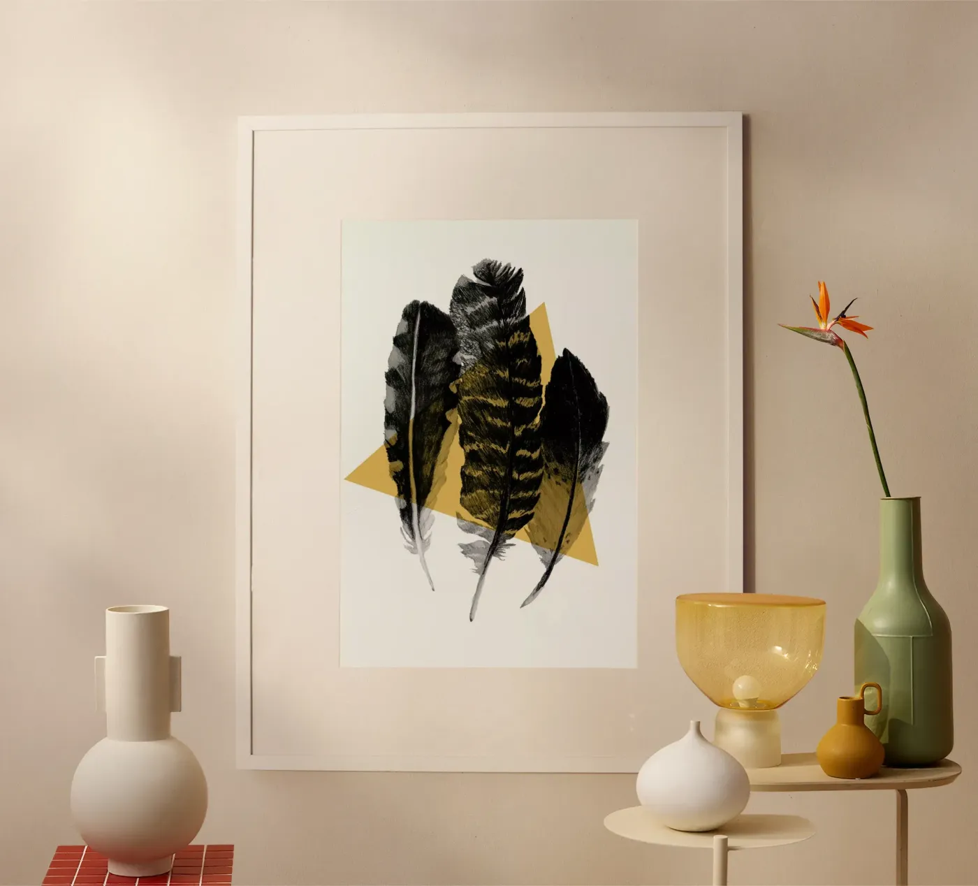 Feathers Poster von Morgan Kendall
