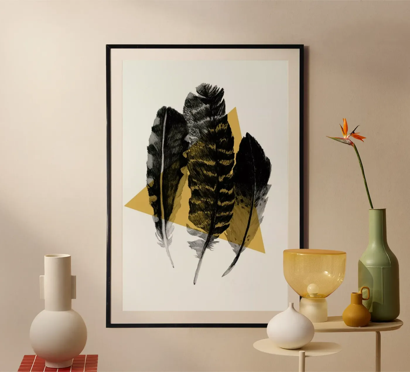 Feathers Poster von Morgan Kendall