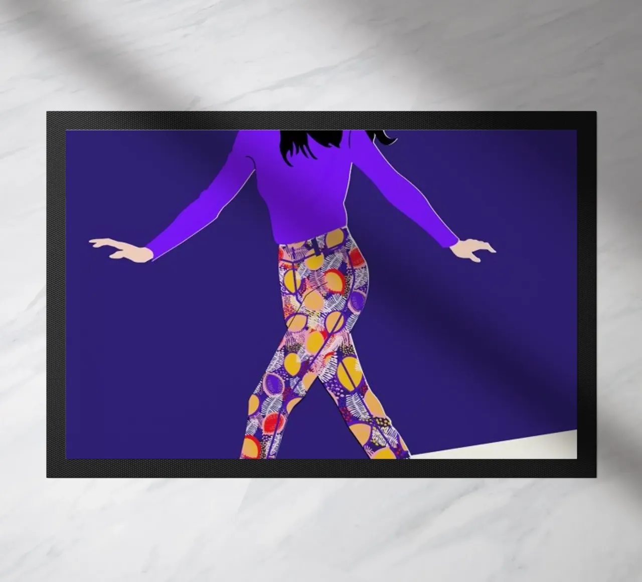 Fly doormat by Céleste Wallaert