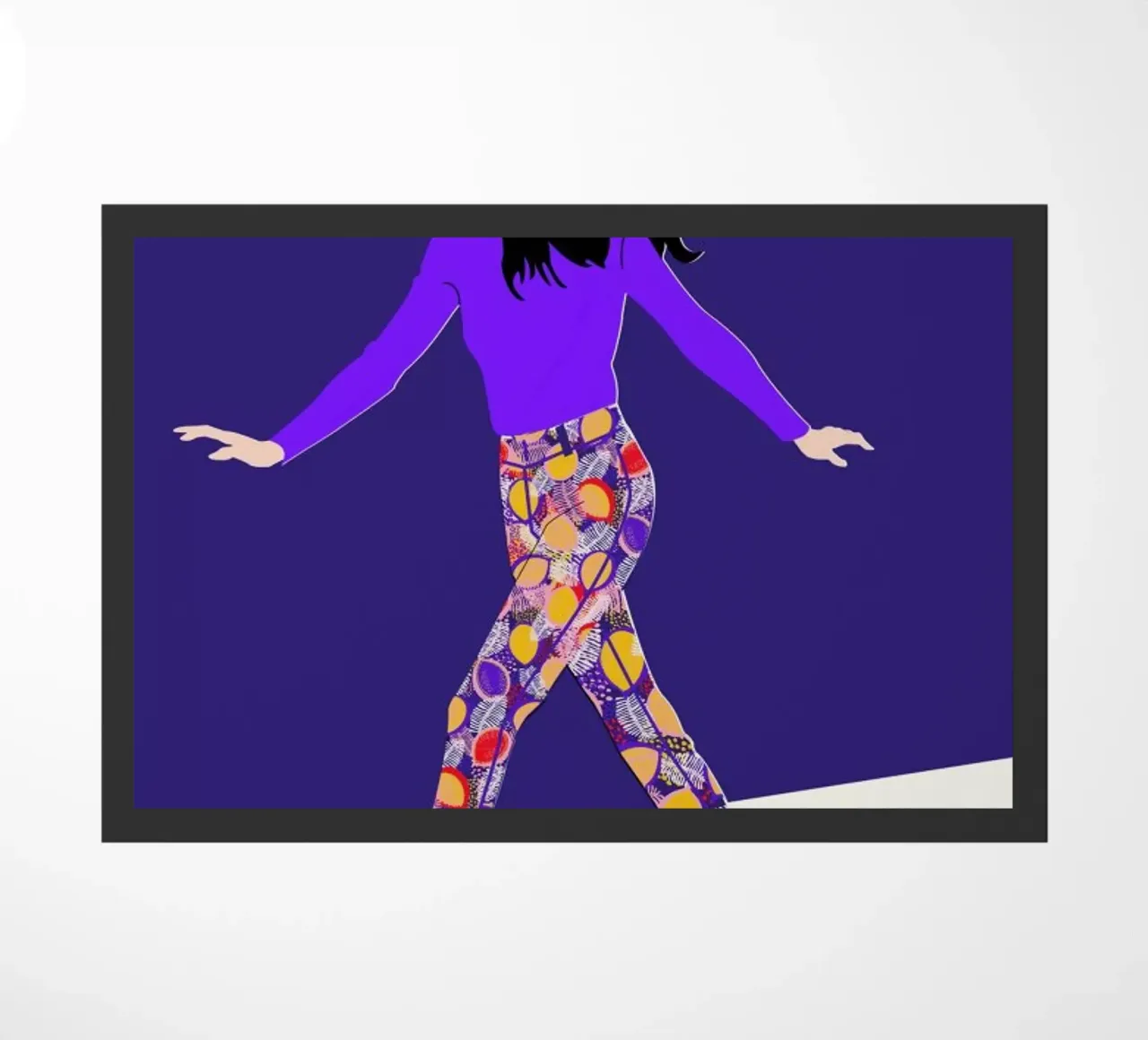 Fly doormat by Céleste Wallaert