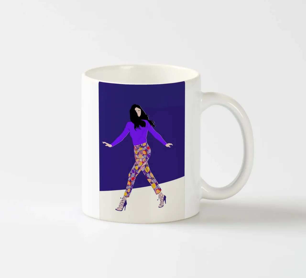 Fly ceramic mug by Céleste Wallaert