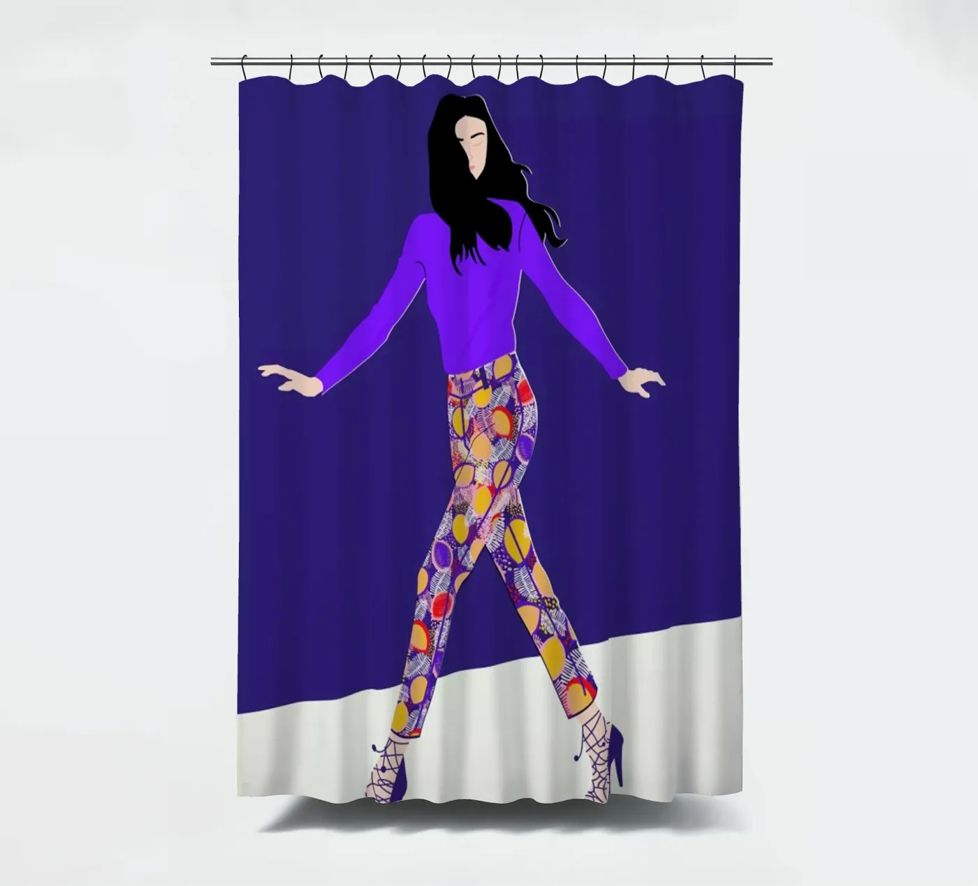 Fly Duschvorhang von Céleste Wallaert