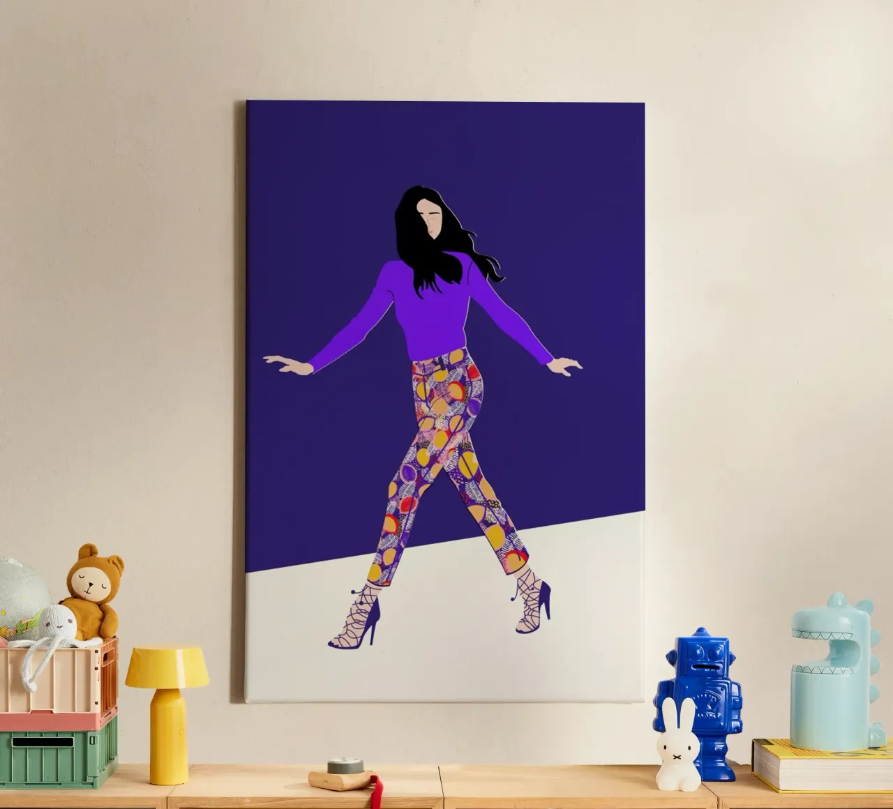 Fly tela da Céleste Wallaert