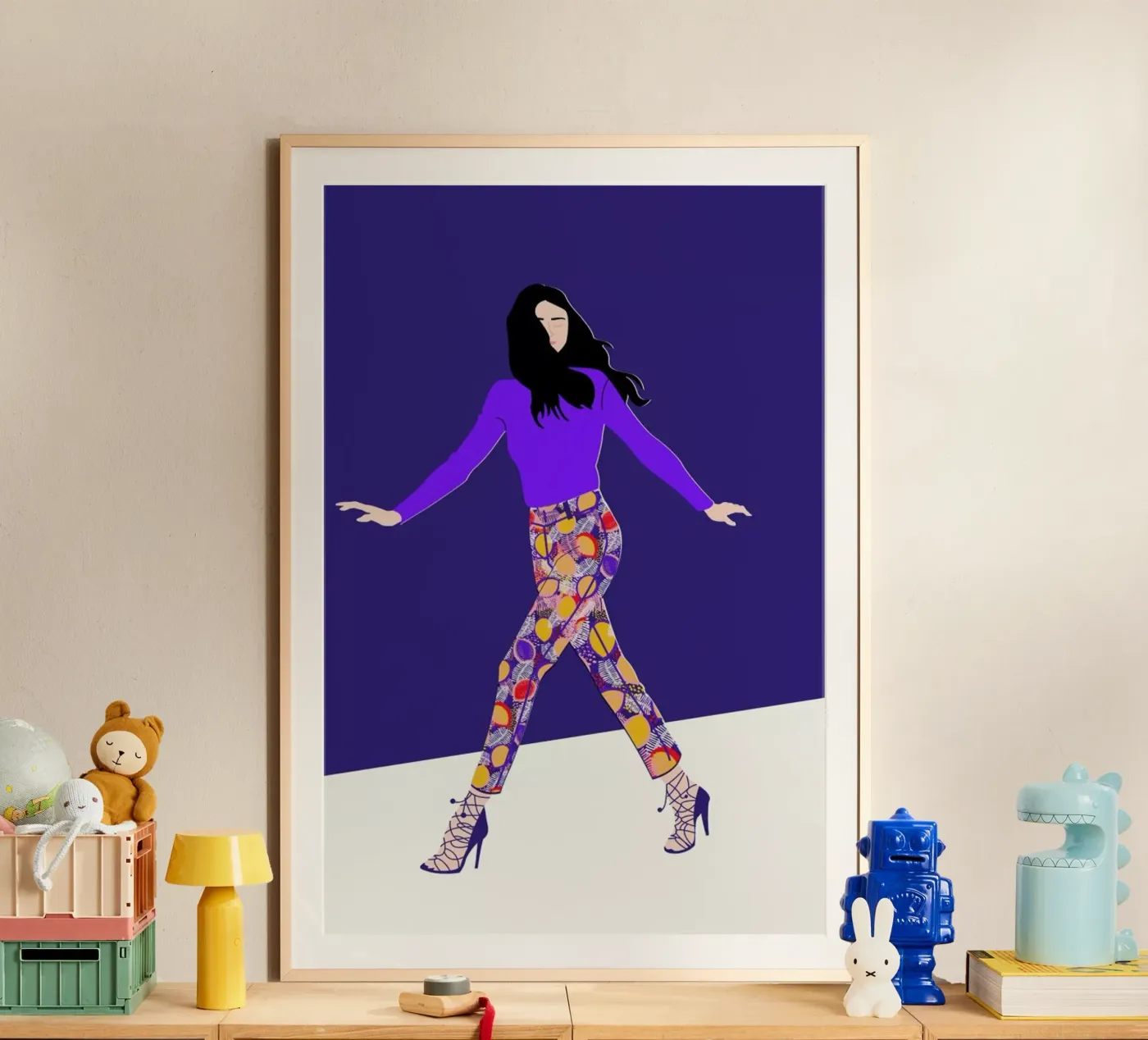 Fly poster de Céleste Wallaert