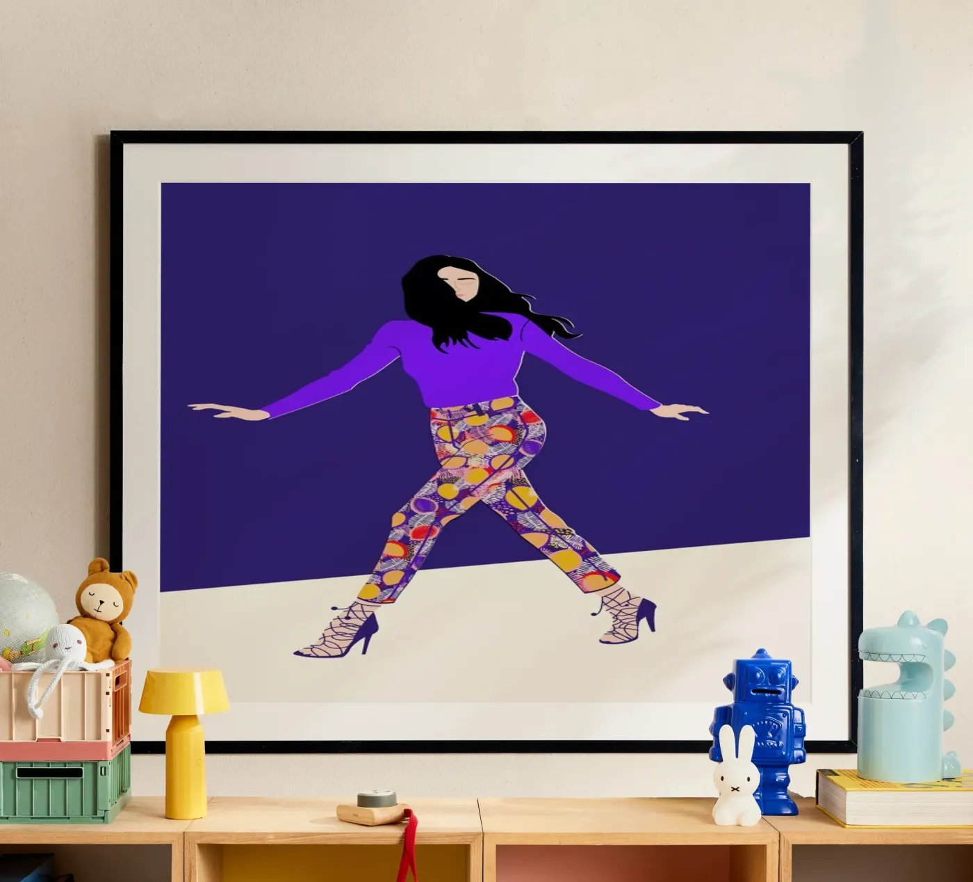 Fly poster de Céleste Wallaert