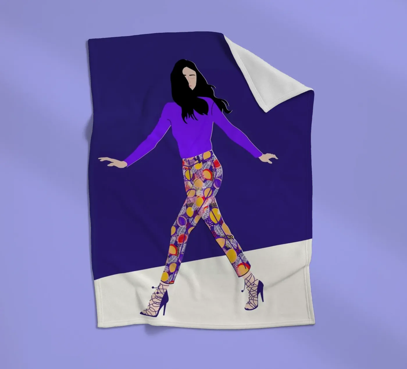 Fly coperta in pile da Céleste Wallaert