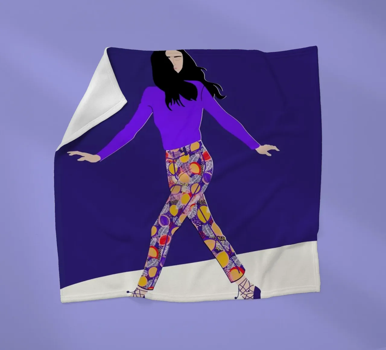 Fly fleecedeken van Céleste Wallaert