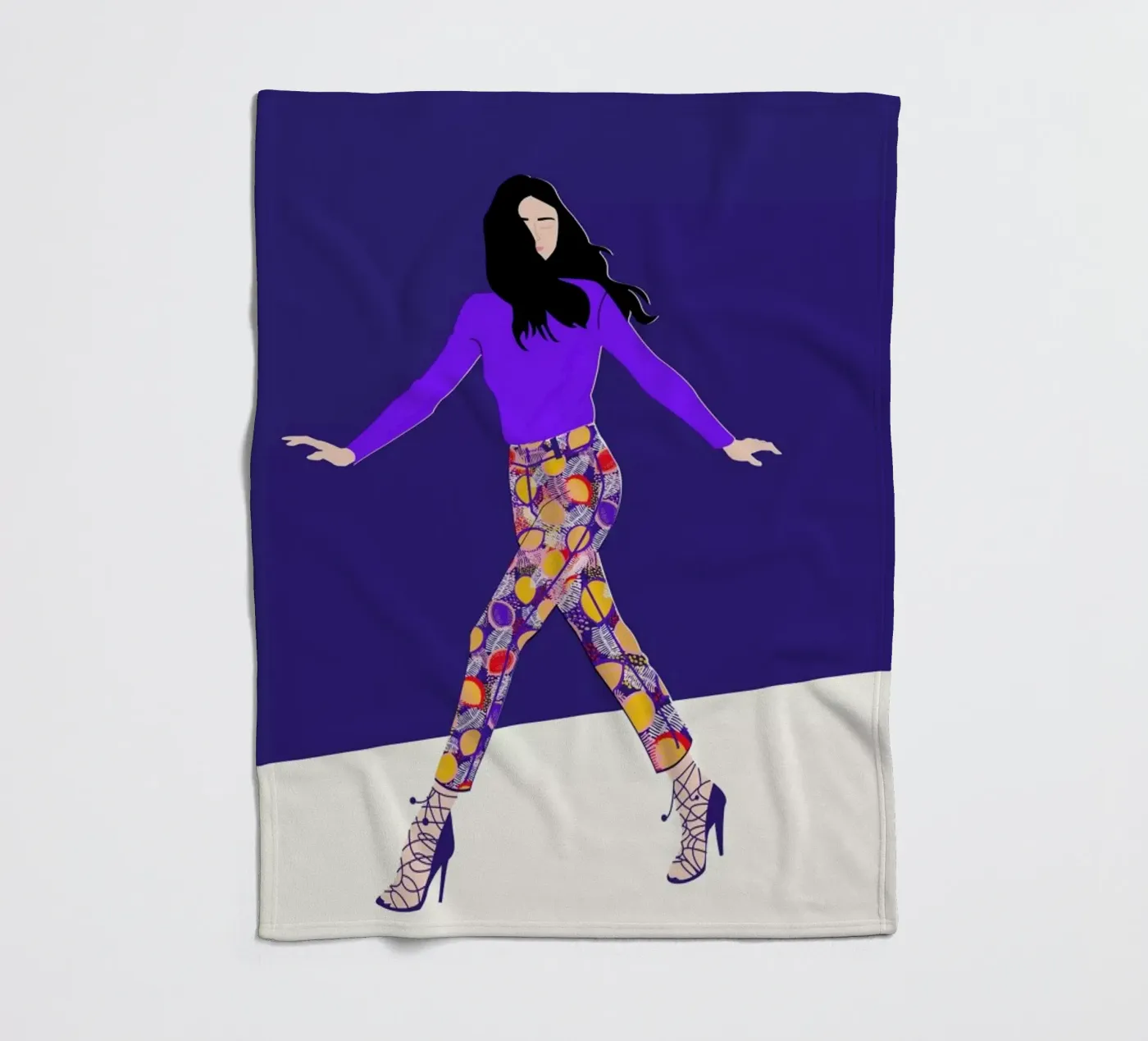 Fly coperta in pile da Céleste Wallaert