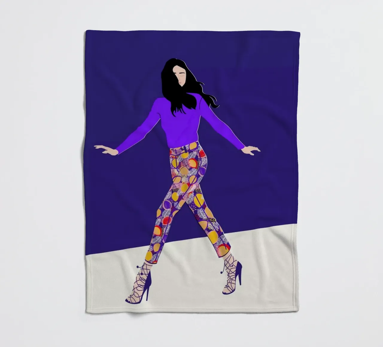 Fly fleecedeken van Céleste Wallaert