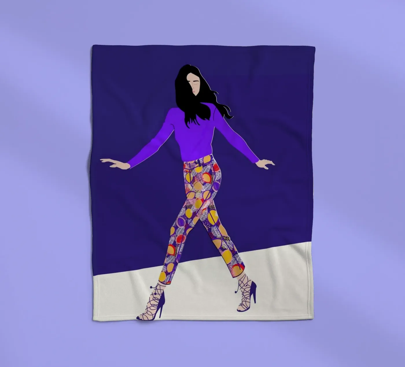 Fly coperta in pile da Céleste Wallaert