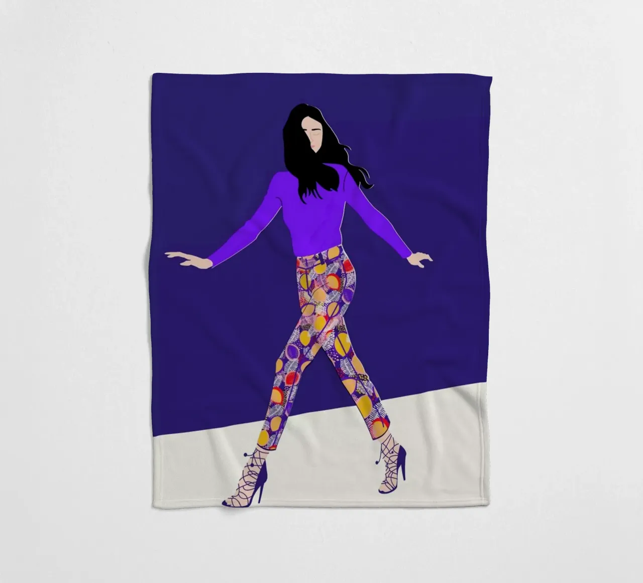 Fly fleecedeken van Céleste Wallaert