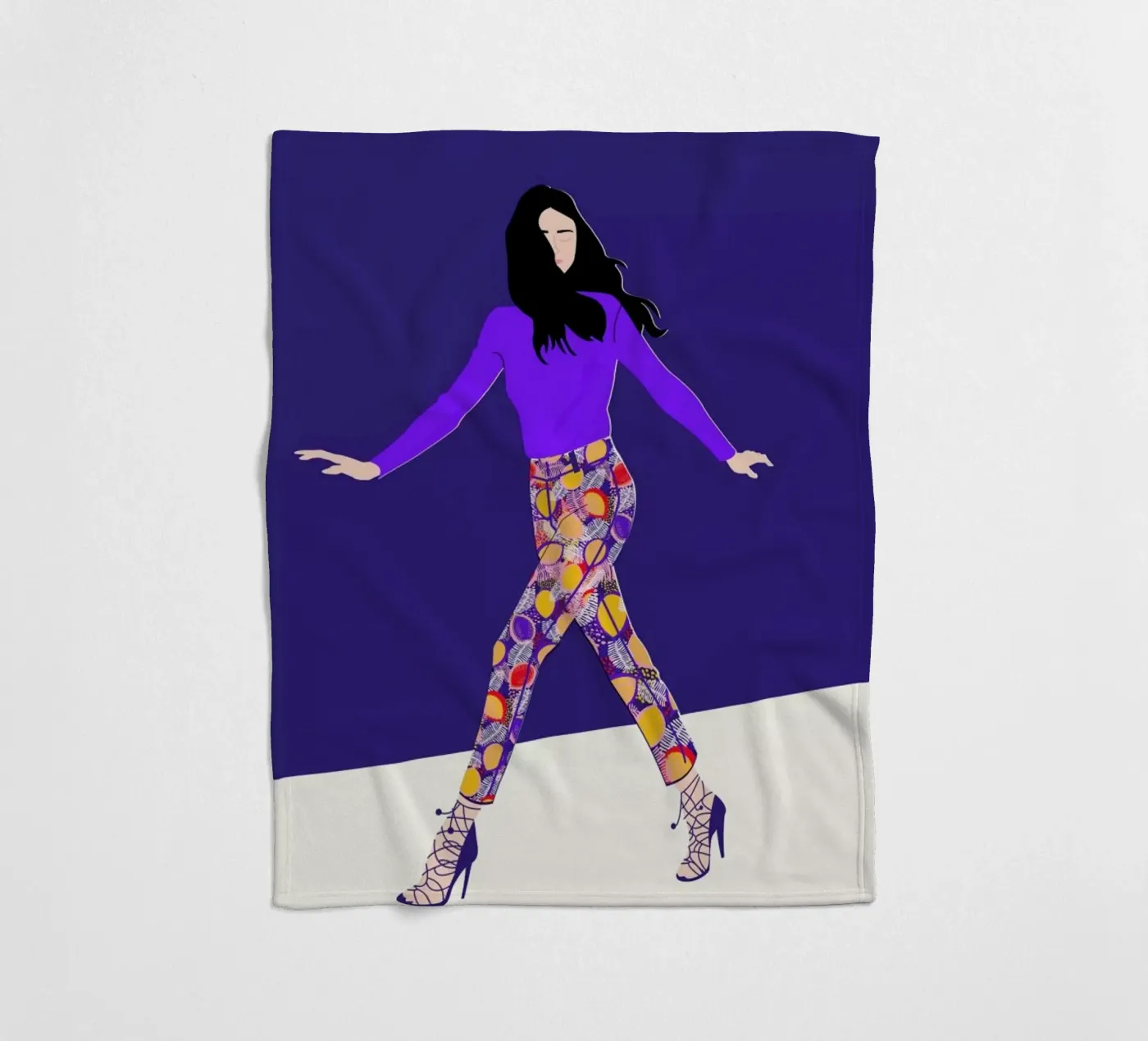 Fly coperta in pile da Céleste Wallaert