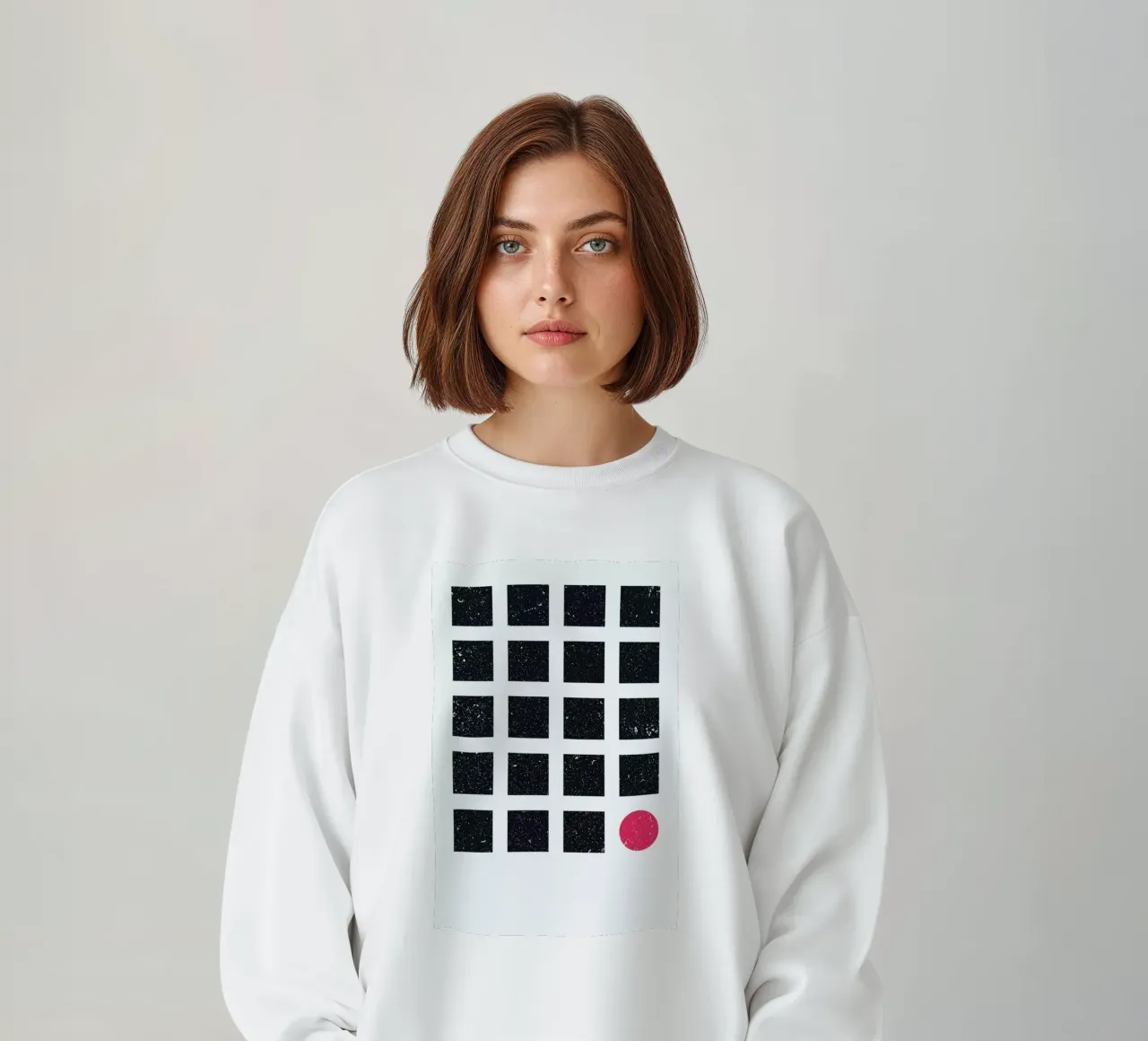 Blue Squares sudadera de LeDieg