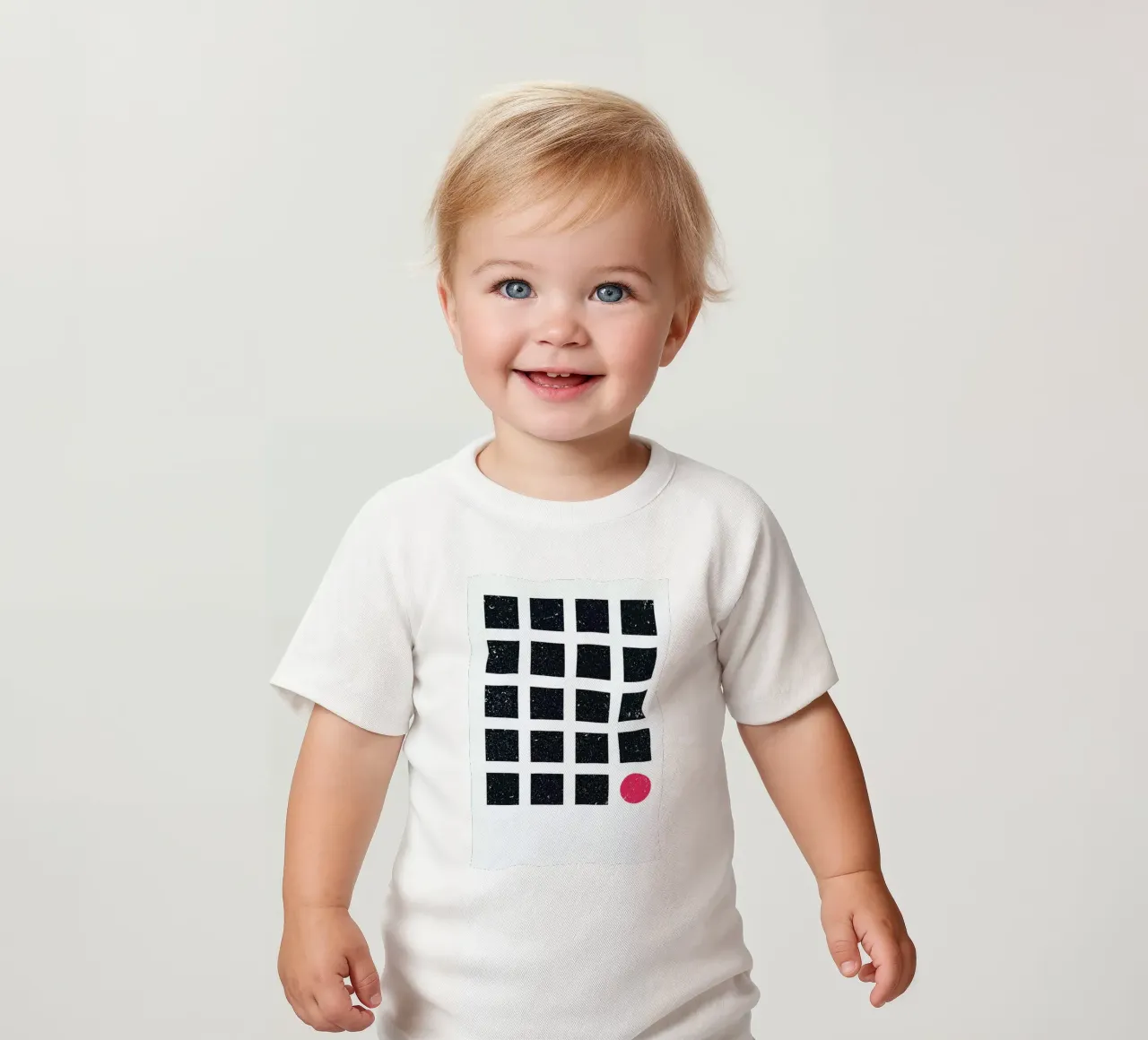Blue Squares maglietta neonato da LeDieg