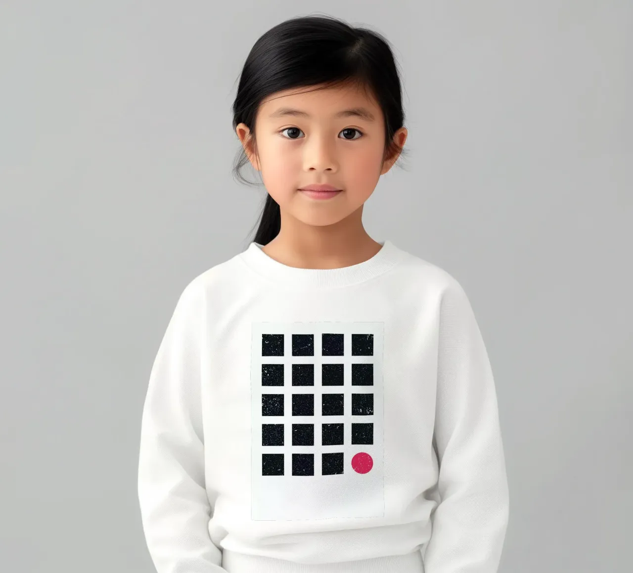 Blue Squares felpa bambino da LeDieg