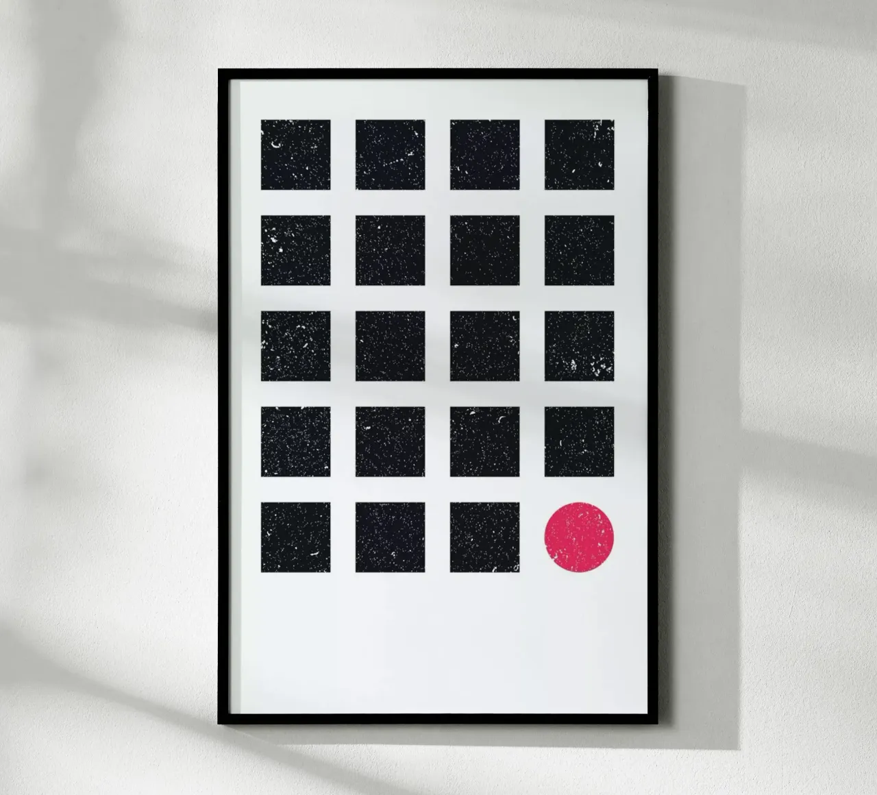 Blue Squares poster da LeDieg