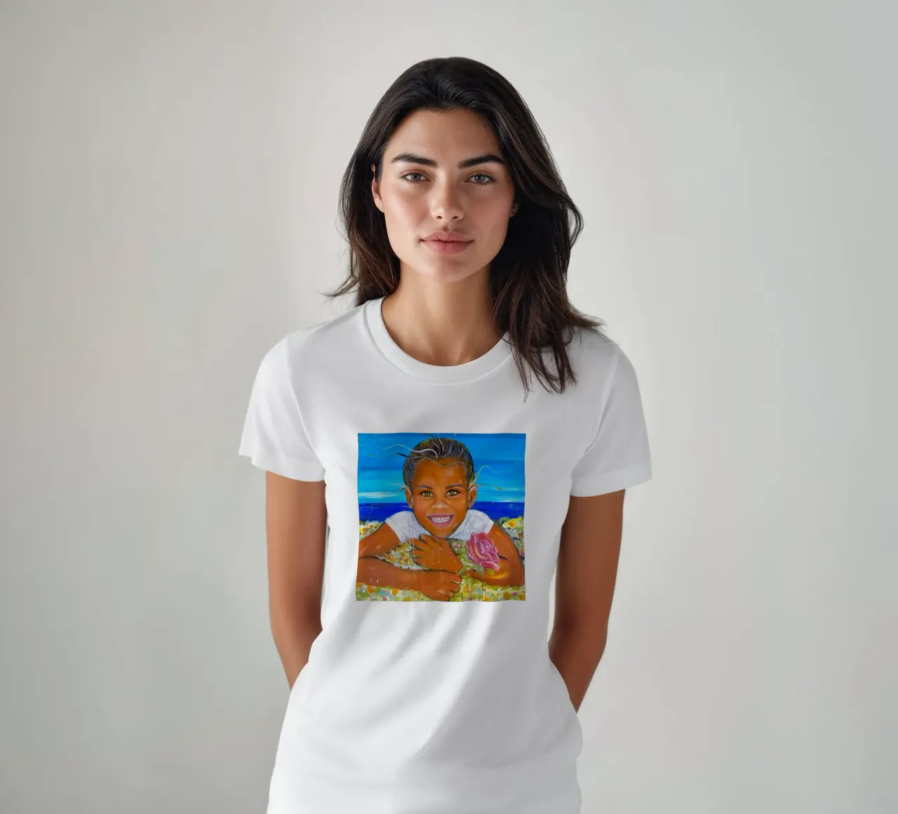 Sunshine t-shirt da Happy 😃 Art 🎨 by Christine Schnoell