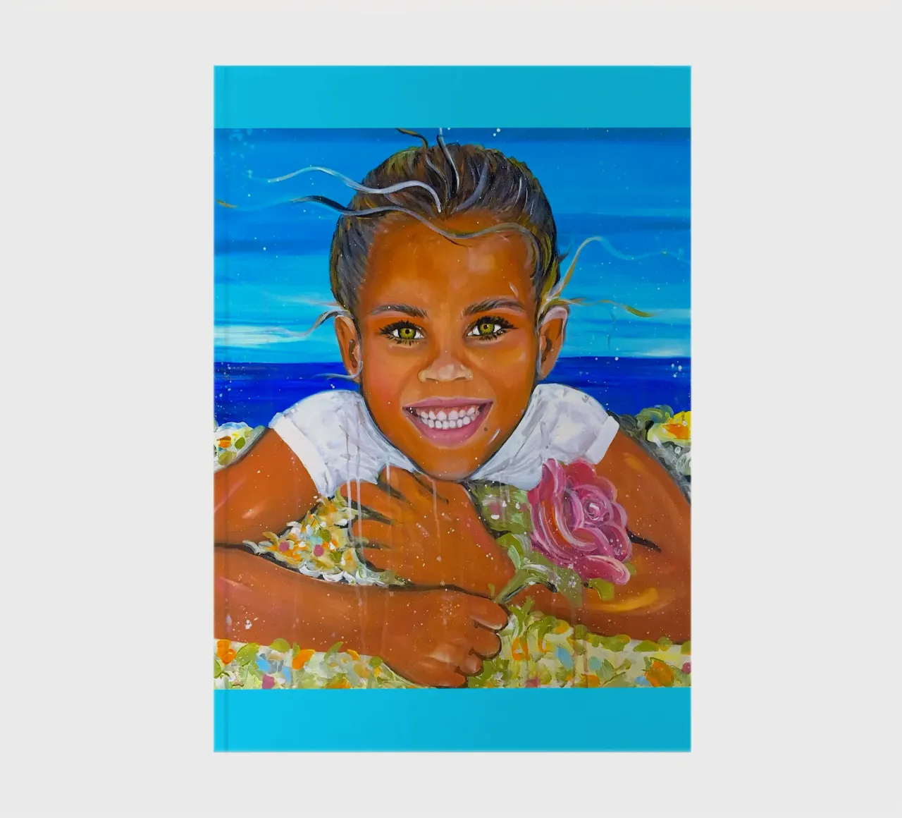 Sunshine notebook by Happy 😃 Art 🎨 by Christine Schnoell