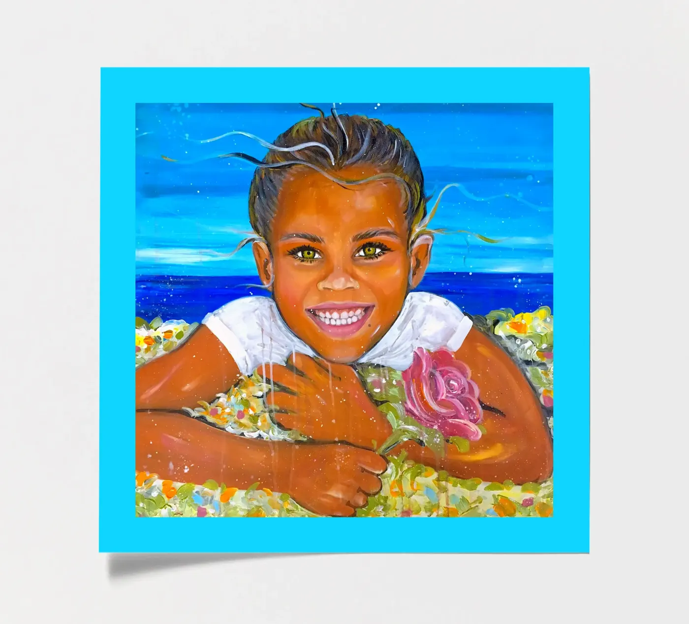 Sunshine sticker sheet by Happy 😃 Art 🎨 by Christine Schnoell