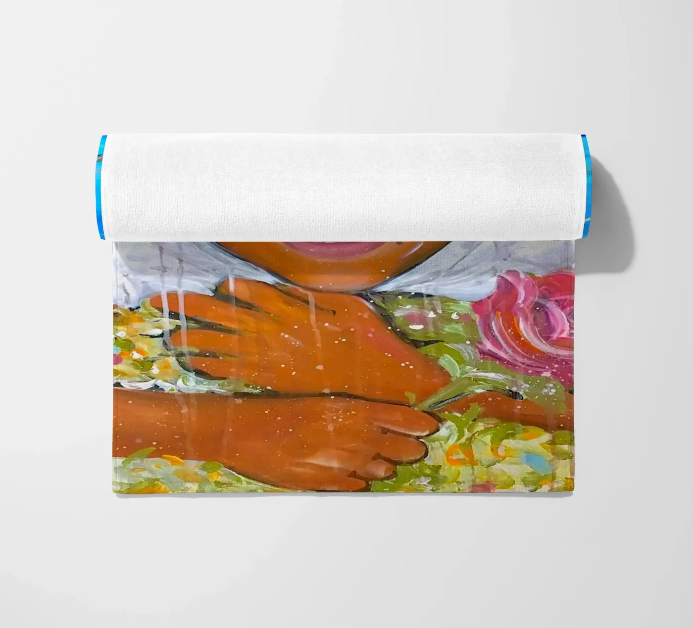 Sunshine strandhanddoek van Happy 😃 Art 🎨 by Christine Schnoell