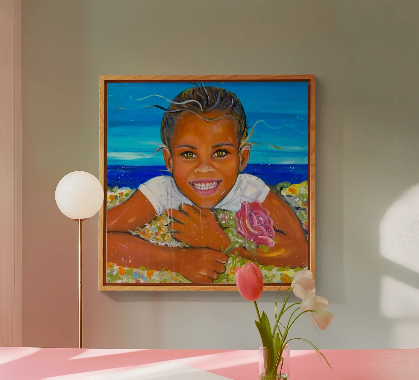 Sunshine plexiglas de Happy 😃 Art 🎨 by Christine Schnoell