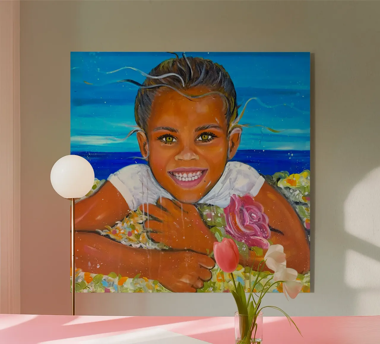 Sunshine plexiglass da Happy 😃 Art 🎨 by Christine Schnoell