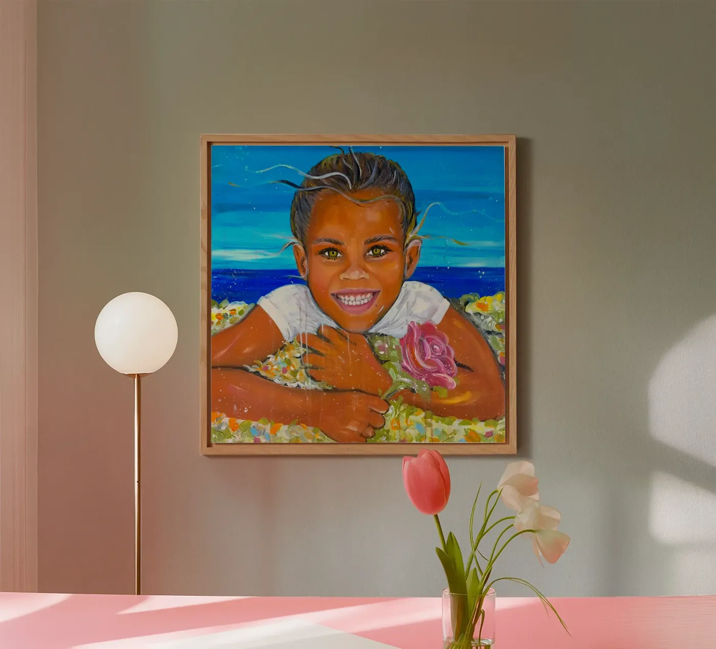 Sunshine forex plate by Happy 😃 Art 🎨 by Christine Schnoell