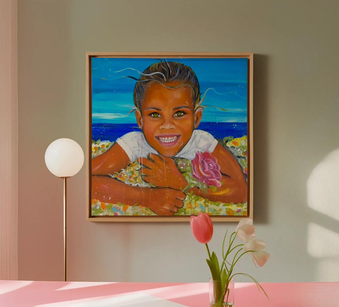 Sunshine tela da Happy 😃 Art 🎨 by Christine Schnoell