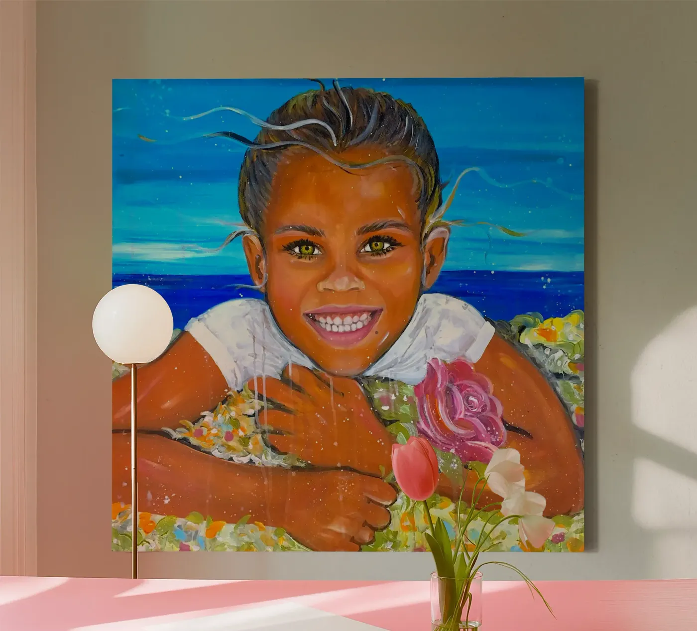 Sunshine tela da Happy 😃 Art 🎨 by Christine Schnoell