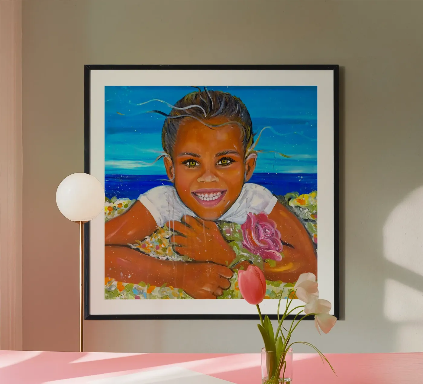 Sunshine poster by Happy 😃 Art 🎨 by Christine Schnoell