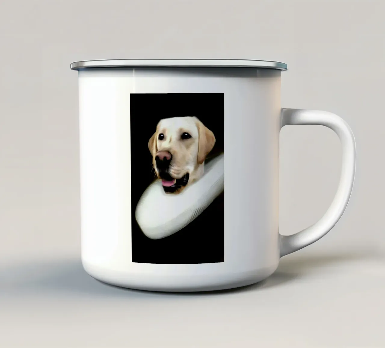 Doesjka tazza in smalto da Tein Lucasson