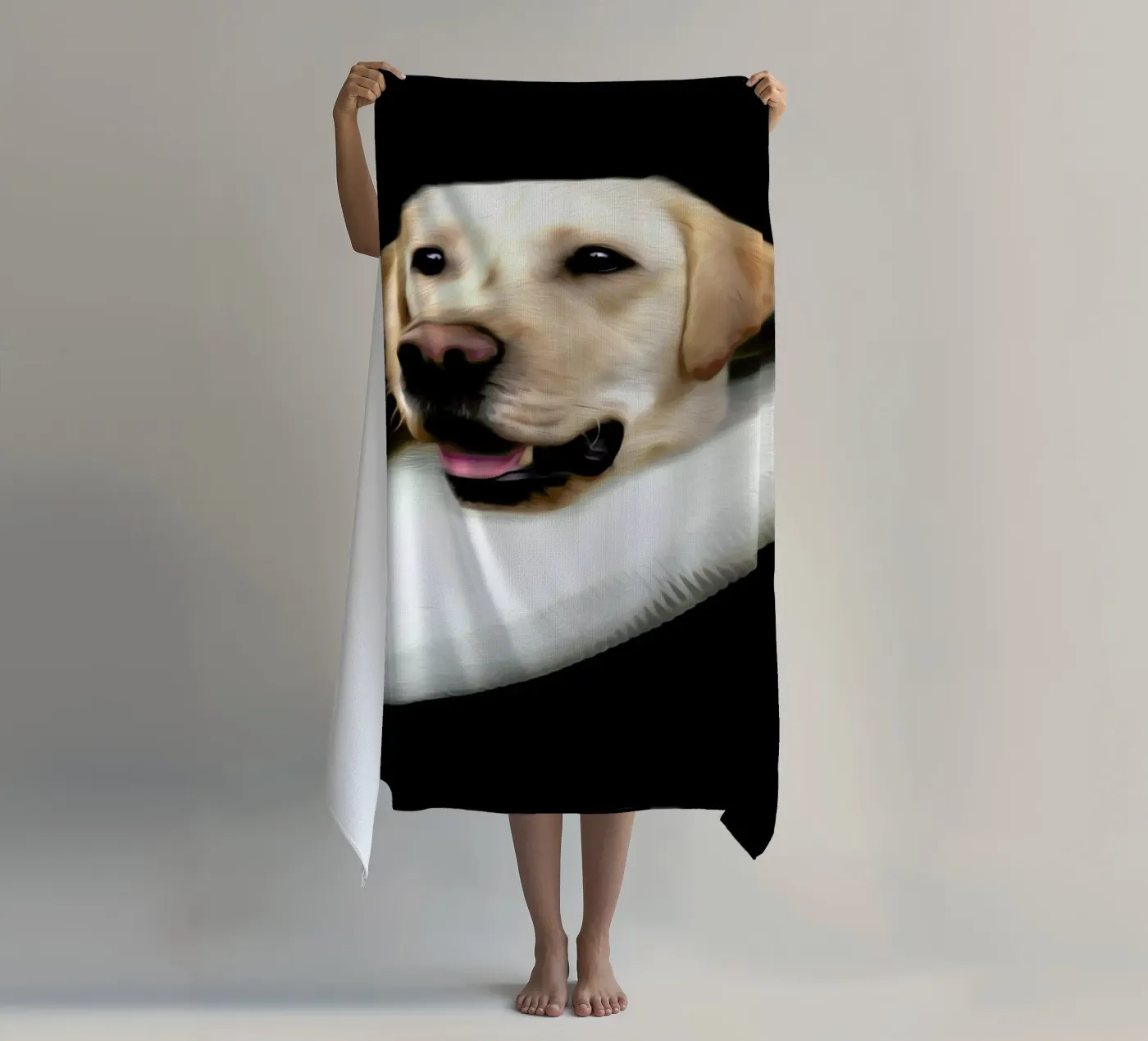 Doesjka strandhanddoek van Tein Lucasson