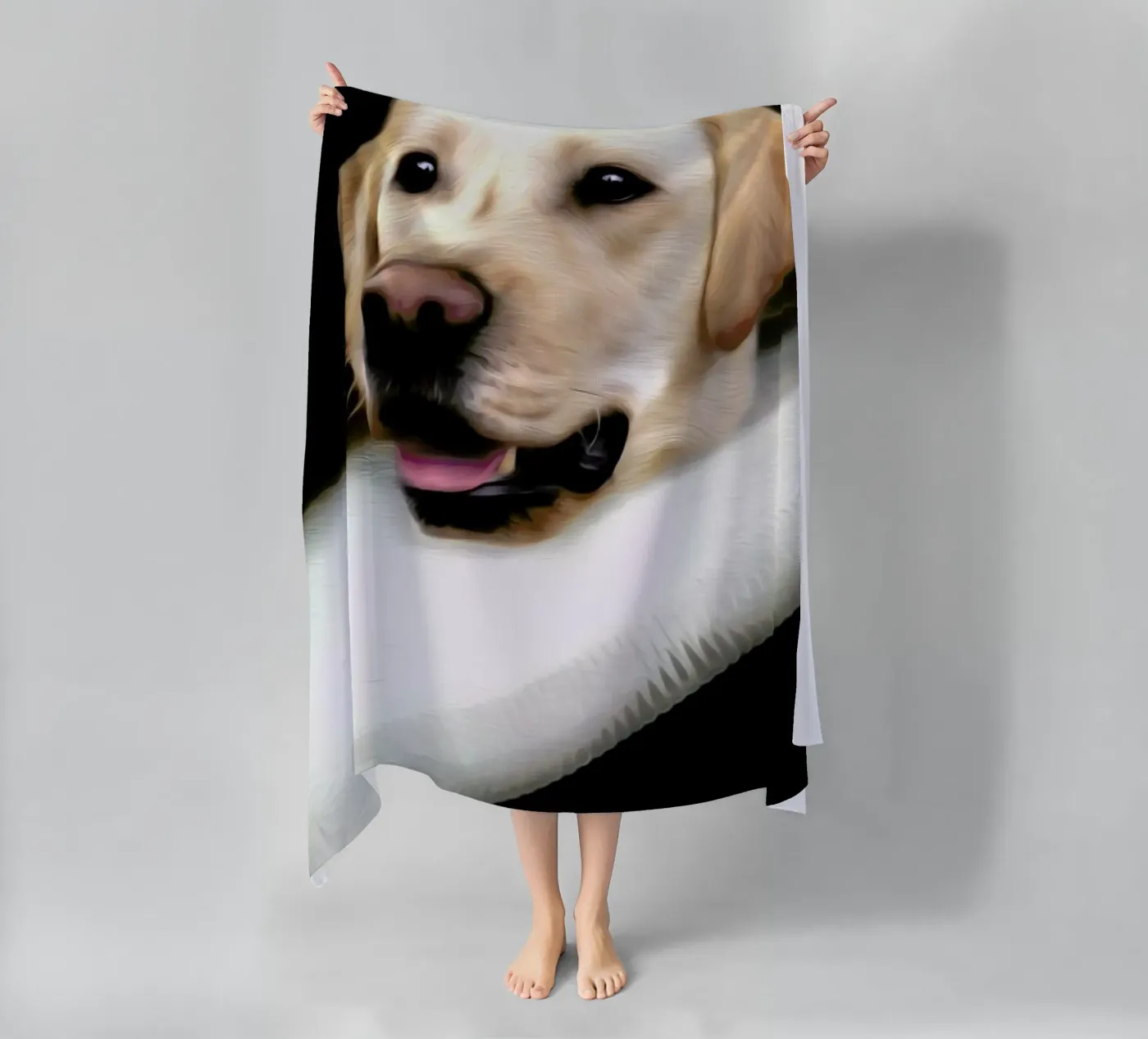 Doesjka strandhanddoek van Tein Lucasson