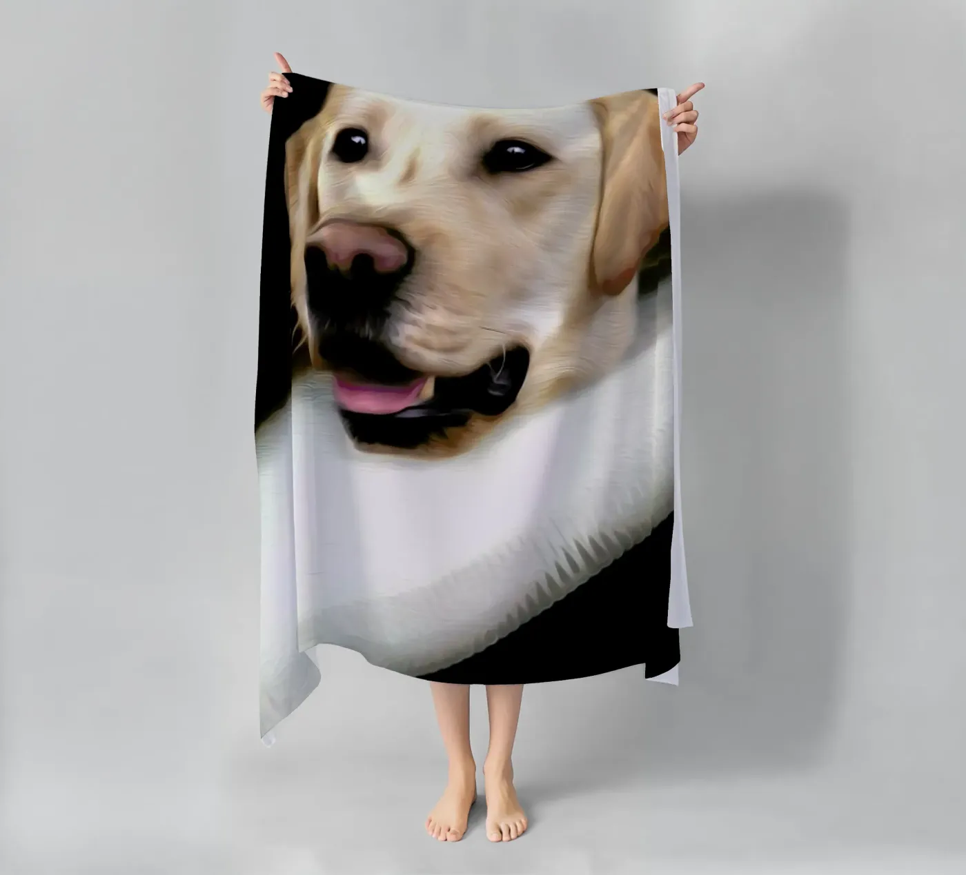 Doesjka strandhanddoek van Tein Lucasson