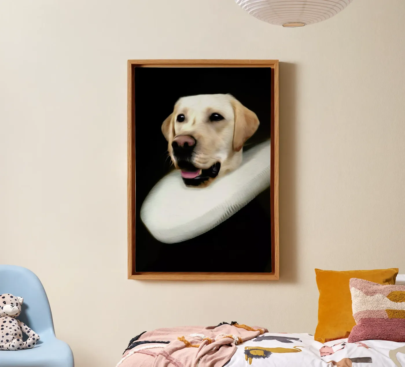 Doesjka canvas van Tein Lucasson