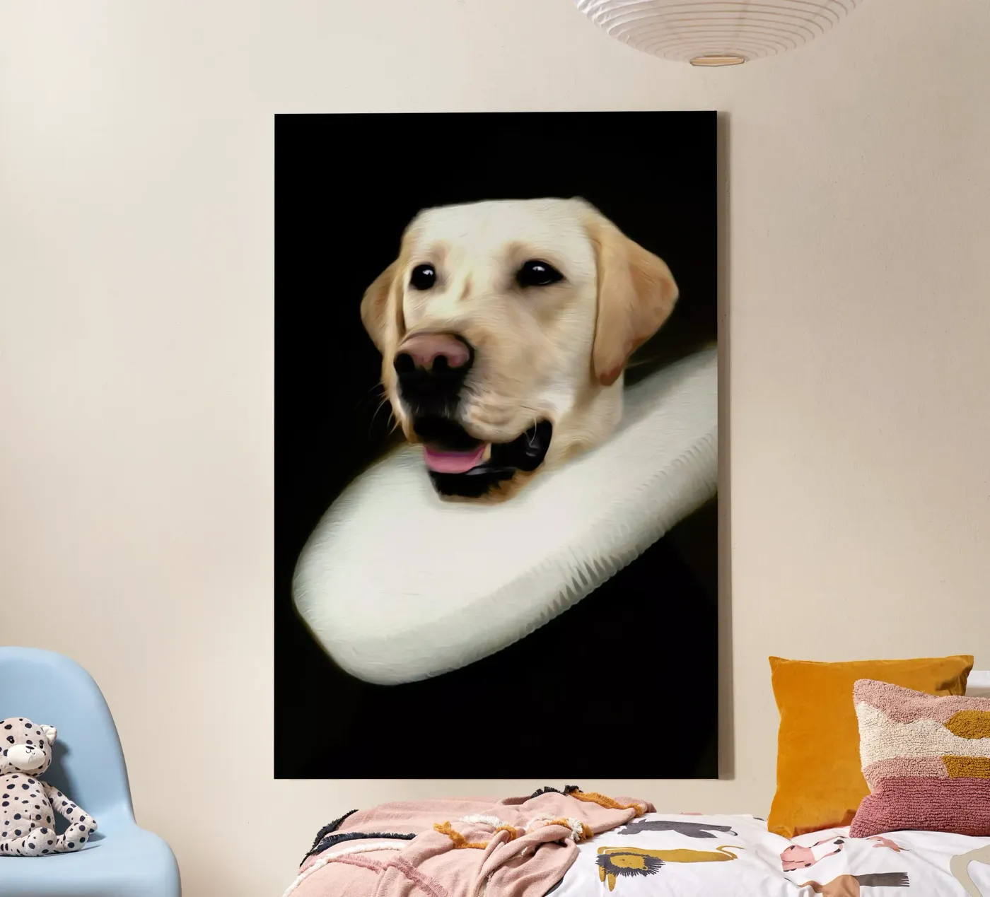 Doesjka canvas van Tein Lucasson