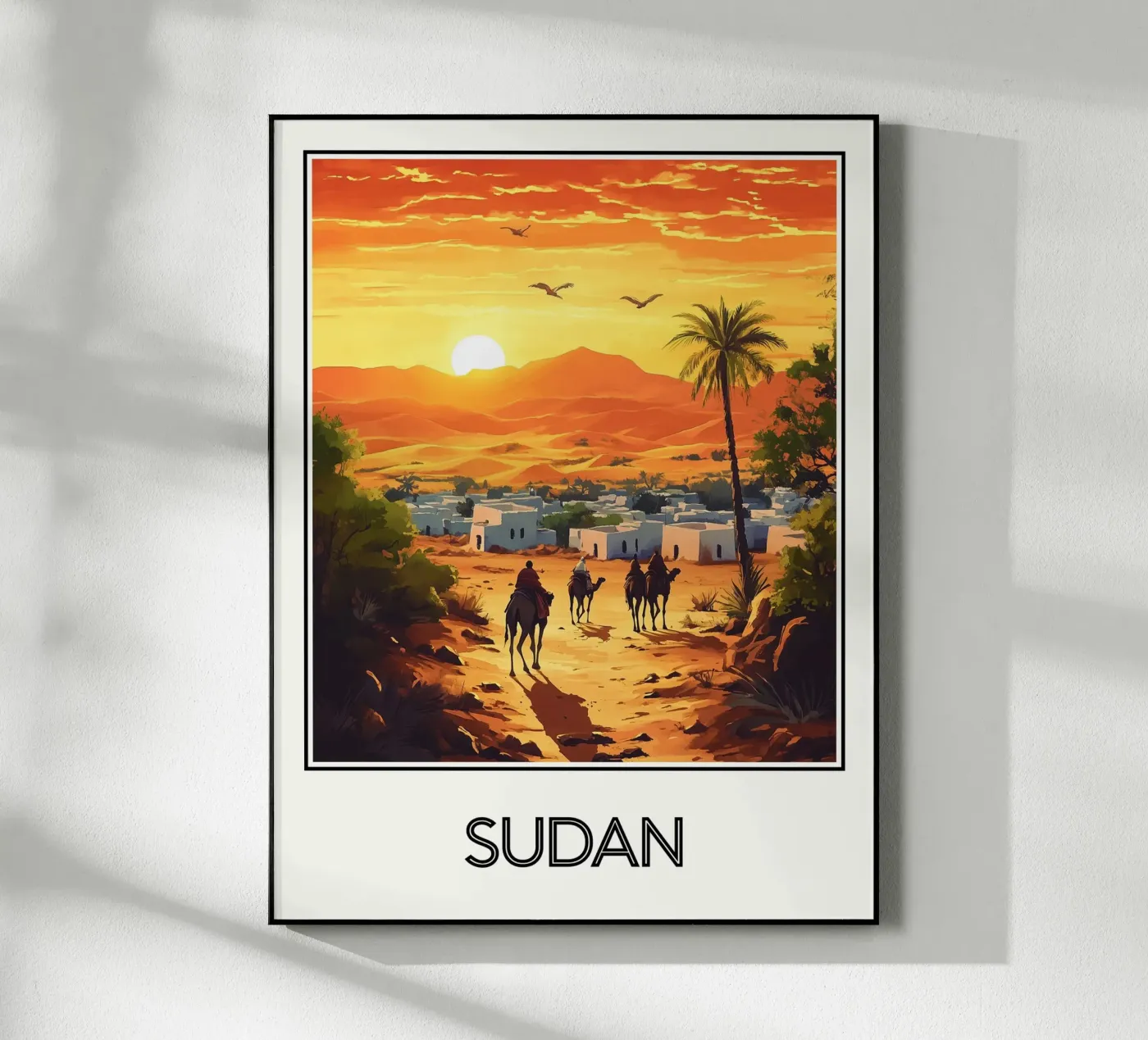Affiche Soudan plexiglass da Frame the World