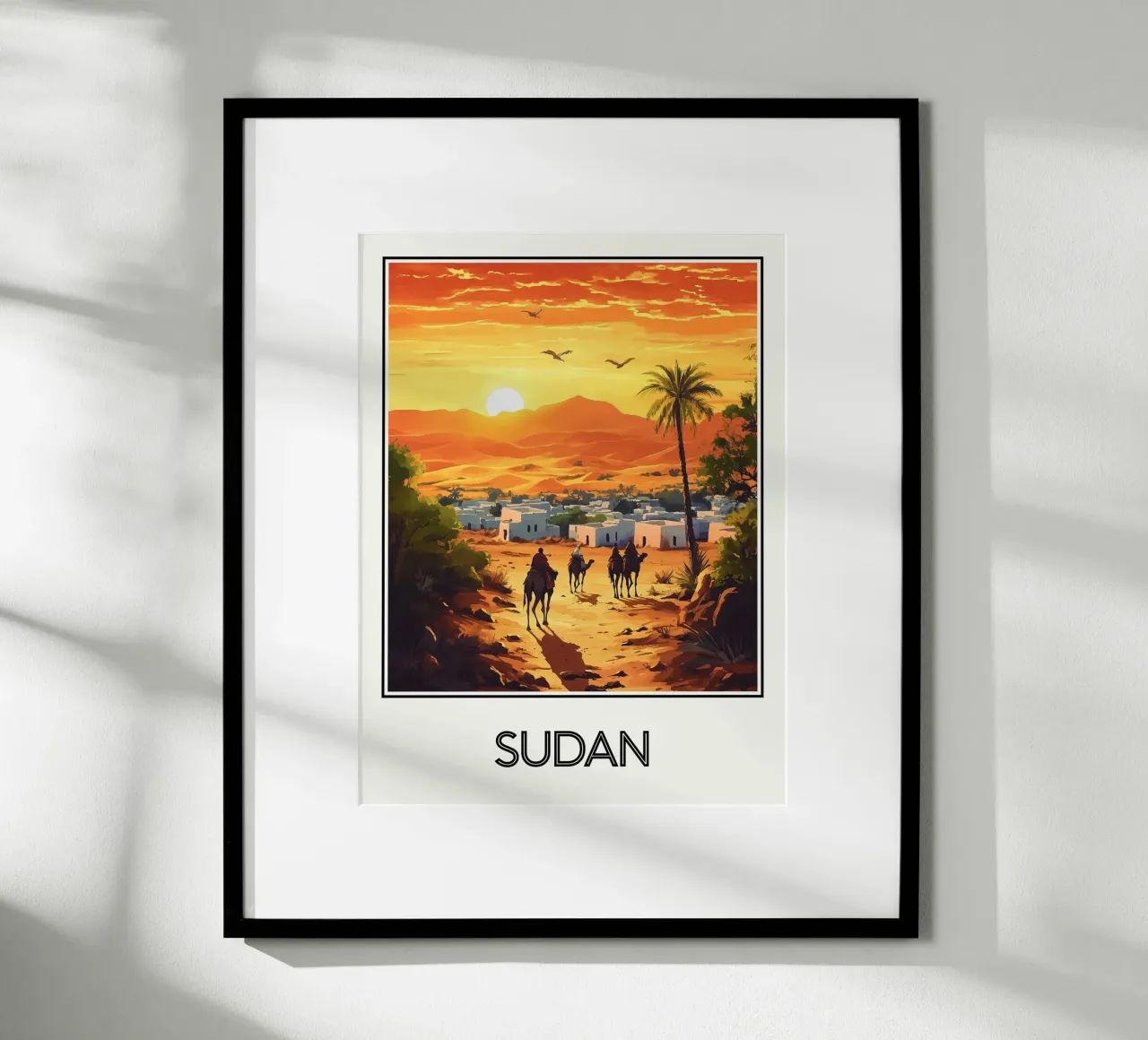 Sudan poster da Frame the World