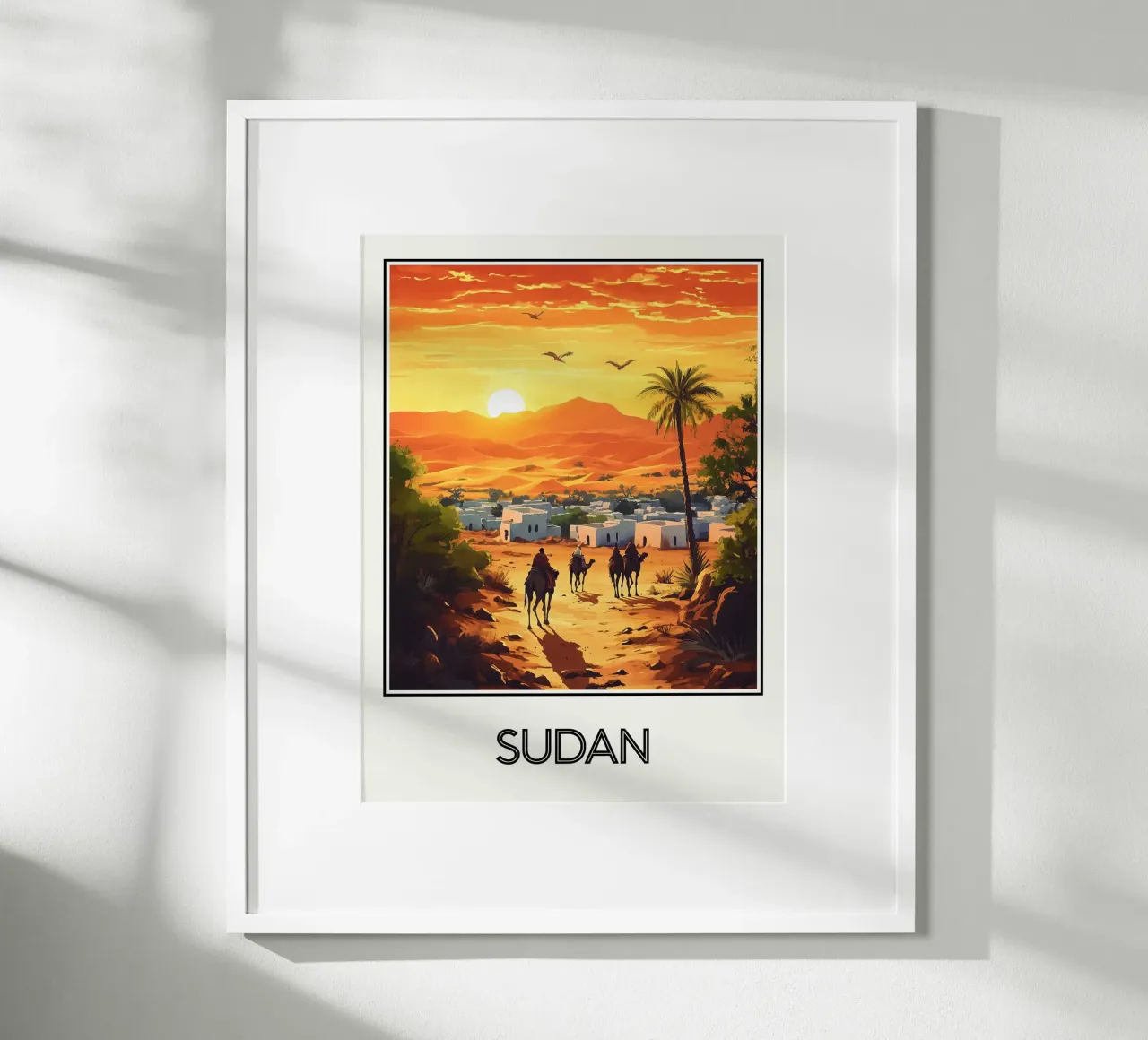 Sudan poster da Frame the World